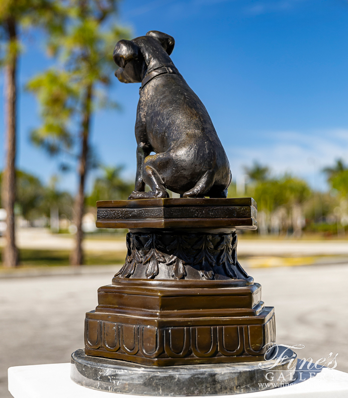 Bronze Statues  - Toy Fox Terrier Bronze Statue - BS-149